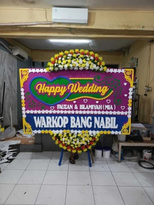 Papan Bunga di Jayamukti Blanakan