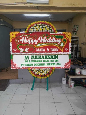 Papan Bunga di Jayamukti Blanakan