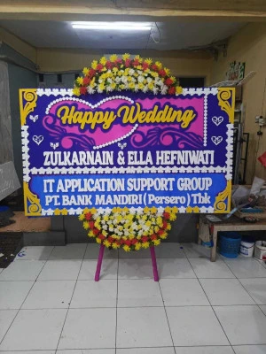 Papan Bunga di Jayamukti Blanakan
